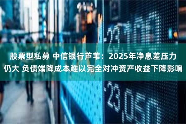 股票型私募 中信银行芦苇：2025年净息差压力仍大 负债端降成本难以完全对冲资产收益下降影响