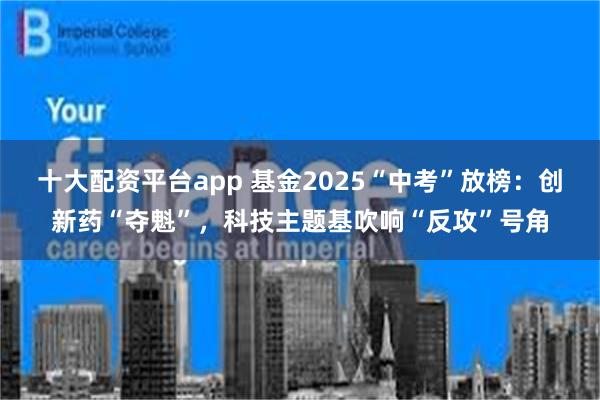 十大配资平台app 基金2025“中考”放榜：创新药“夺魁”，科技主题基吹响“反攻”号角