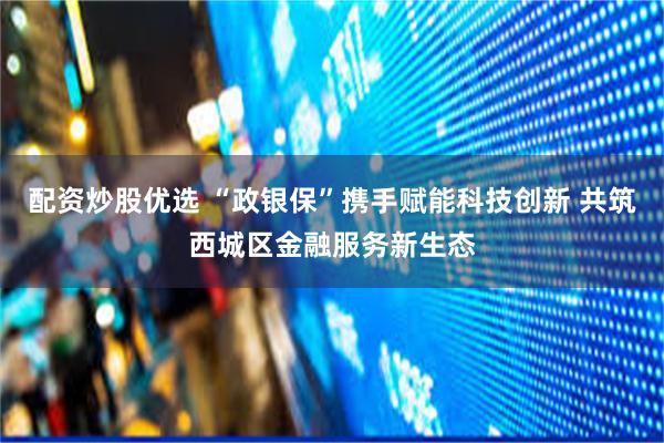 配资炒股优选 “政银保”携手赋能科技创新 共筑西城区金融服务新生态